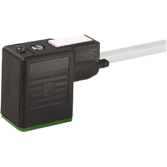 Connect. Forme BI 11mm 24V LED+ATP Câble PVC 3x0.75 Gris 15m-Lire la description