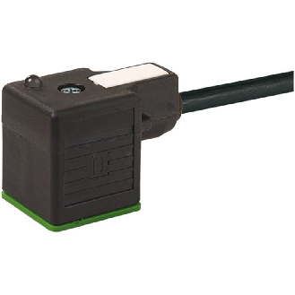 Connect. Pressostat Forme A 18mm 0-230Vac/dc; PVC 4x0,75 Noir 3m-Lire la description