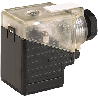 Connect. PR Forme A 18mm 24-230V LED V/R PG9-Lire la description