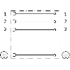 Connect. PR Forme A 18mm 250V 3+PE M16x1.5