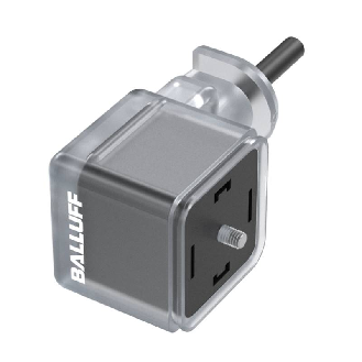 Connecteur EV Forme A 18mm 24V LED+ATP Câble PUR Cpc 5m-Lire la description