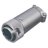 Connecteur femelle axial 3 pôles IP40