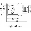 Connect. EV Forme A 18mm 24V LED+Z-DIODES PG9