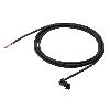 Connecteur dédié droit; Câble 5 fils Gris 10 m pour émetteur F3SG-SR