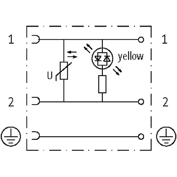 Connect. EV Forme A 18mm 110V LED+VDR 2P+T PG9-Lire la description
