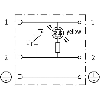 Connect. EV Forme A 18mm 110V LED+VDR 2P+T PG9