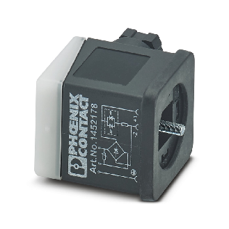 Connect. EV Forme A 18mm 24VAC LED+VDR 3P M16-Lire la description