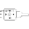 Connect. EV Forme A 18mm 110V LED+ATP; PVC 3x0,75 Noir 5m