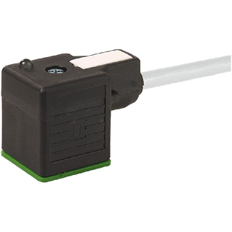 Connect. EV Forme A 18mm 24V LED; PUR 3x0,75 Gris 10m-Lire la description