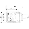 Connect. EV Forme A 18mm 230V; Câble PUR 3x0.25 Gris/Noir 1.5m