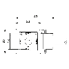 Connect. EV Forme A 11mm 24VDC LED+DIODE; Câble PUR Gris/Noir 10m