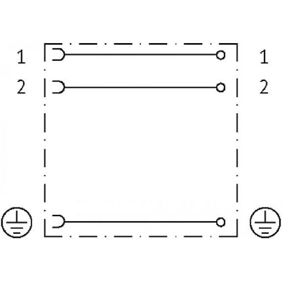 Connecteur EV Forme CI 9,4mm 230V 2P+T M16x1,5-Lire la description