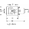 Connect. EV Forme B 10mm 24V LED; PUR 3x0,75 Noir Cpc 3m