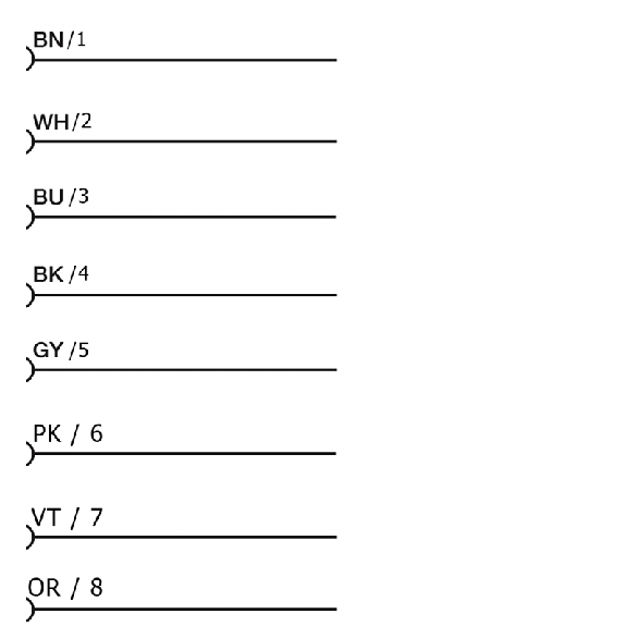 Connect.M12-F,8 poles-5m,PUR,Axial-Lire la description