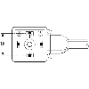Connect. EV Forme A 18mm 110V; PVC 3x0.75 Gris 5m