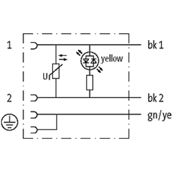 Connect. EV Forme A 18mm 230V LED+ATP; PUR 3x0,75 Noir Cpc 7.5m-Lire la description