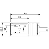 Connect. EV Forme B 10mm 24V LED+Z-DIODE; Câble PUR Gris/Noir 3m