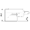 Connect. EV Forme B 10mm 24V LED+Z-DIODE; Câble PUR Gris/Noir 3m