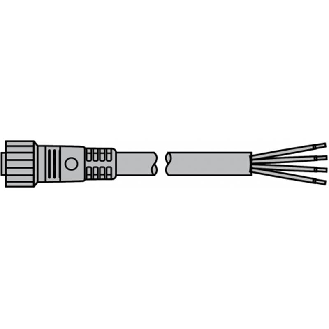 Connecteur avec câble 2m pour amplificateur-Lire la description