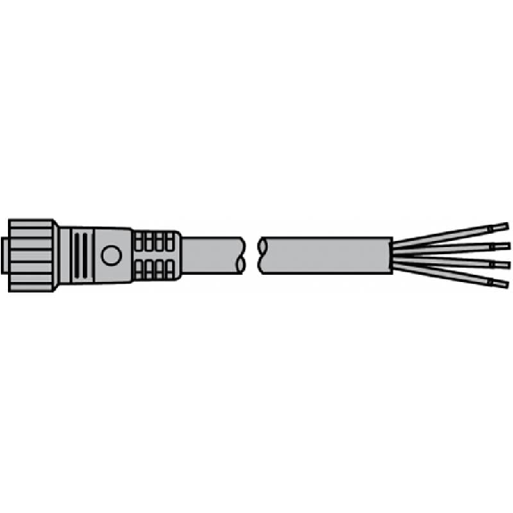 Connecteur avec câble 2m pour amplificateur-Lire la description