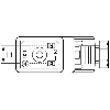 Connect. EV Forme BI 11mm 230V LED+RC M16x1.5