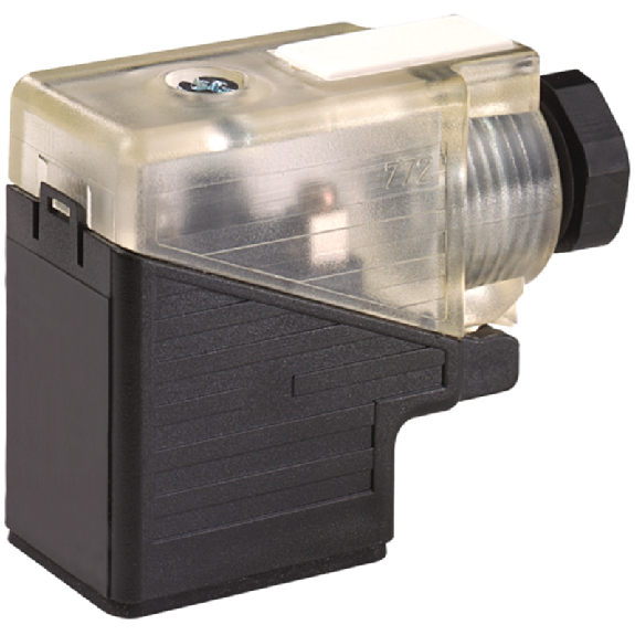 Connect. EV Forme BI 11mm 230V LED+RC M16x1.5-Lire la description