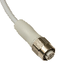 Connect.M12-F,4 poles-5m,PP/EPDM,Axial