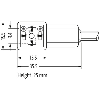 Connect. EV Forme CI 9,4mm 0-230V; PUR 3x0,75 Noir Cpc 1,5m