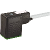 Connect. EV Forme B 10mm 24V LED+ATP; PVC 3x0,75 Gris 5m