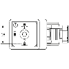 Connect. EV Forme A 18mm 110V LED+VDR 2P+T M16x1,5