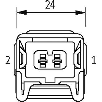Connect. EV Junior Timer 0-230V Câble PUR 2x0.5 Noir Cpc 1.5m-Lire la description