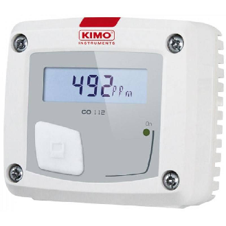 Capteur de CO2 0 à 5000 ppm, 4-20mA/0-10Vdc, 24Vac/dc-Lire la description