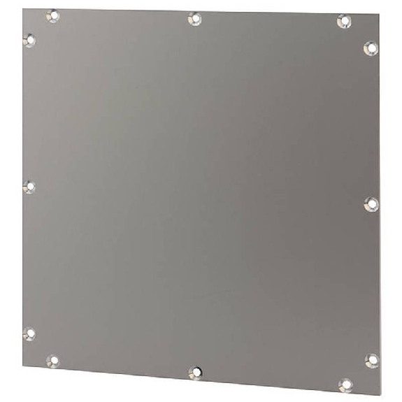 Face avant vissable, IP65, 3mm, alu anodisé nature pour AP 104030-Lire la description