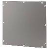 Face avant vissable, IP65, 3mm, alu anodisé nature pour AP 104030