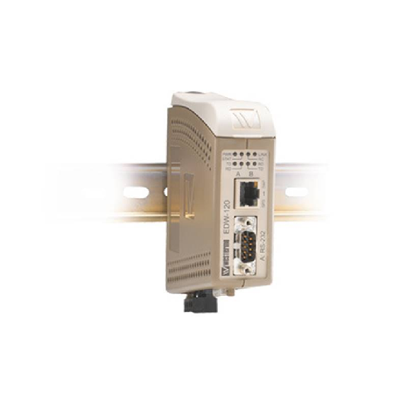 Passerelle Ethernet 10/100 Mbits UDP/TCP2xRS232; 10-60VDC-Lire la description