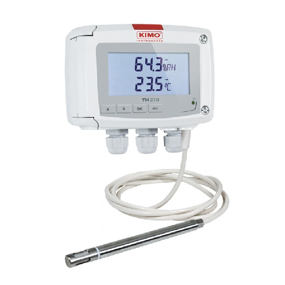 Sensore di umidità e temperatura 5 a 95 %HR e -40 a 180 °C, 24Vac/dc-Leggi tutto