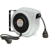 Enrouleur automatique câble électrique 230 V, longueur 15 m, IP 20, fixation murale