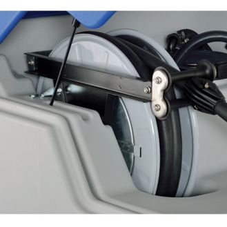 Enrouleur pour AdBlue® avec 8 m de flexible DN 19 en EPDM pour Stations BLUE CUBE 5 000 litres-Lire la description