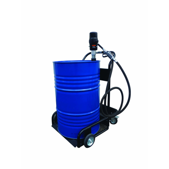Chariot mobile de lubrification pour fût de 200 litres-Lire la description