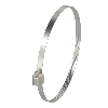 Collier de fixation pour BMF, Ø78-89 mm, Acier inoxydable (1.4301)