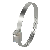 Collier de fixation pour BMF, Ø38-49 mm, Acier inoxydable (1.4301)