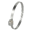 Collier de fixation pour BMF, Ø48-59 mm, Acier inoxydable (1.4301)
