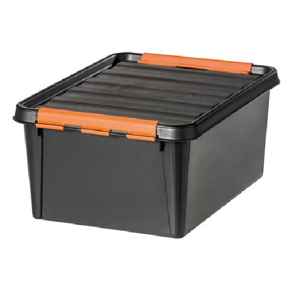 Bac de stockage SMARTSTORE PRO 31 - Lot de 6 - 495 x 390 x H252 mm - Multiroir Bac de stockage SMARTSTORE PRO 31 - Lot de 6 - 495 x 390 x H252 mm - Multiroir-Lire la description
