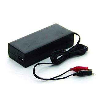 Chargeur pour batterie Lithium réf 710602, 100 - 240 V, tension de sortie 14,4 V, intensité de sortie 3 A, 1,5 m de câb-Lire la description