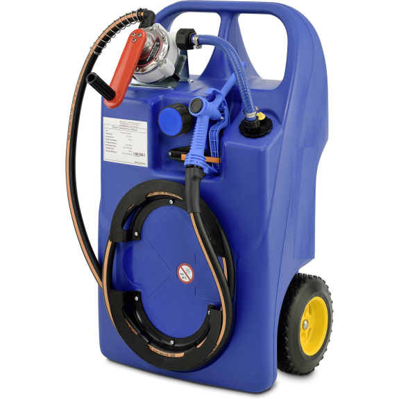 Caddy AdBlue® 100 l, pompe manuelle rotative, pistolet simple Caddy AdBlue® 100 l, pompe manuelle rotative, pistolet simple-Lire la description