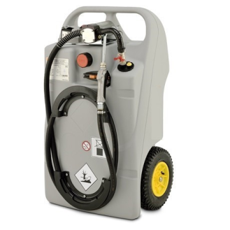 CADDY RAVITAILLEUR LUB 100L, pompe électrique 12V, batterie Lithium, pistolet simple-Lire la description