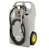 CADDY RAVITAILLEUR LUB 100L, pompe électrique 12V, batterie Lithium, pistolet simple