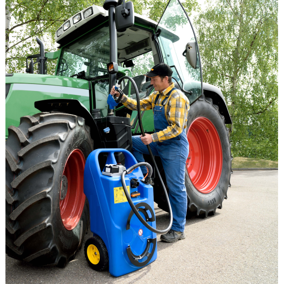 Caddy 60 L AdBlue, Pompe 30 L/min, batterie et chargeur non fournis Caddy 60 L AdBlue, Pompe 30 L/min, batterie et chargeur non fournis-Lire la description