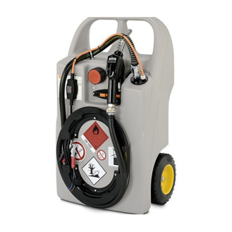 Caddy Ravitailleur gasoil 60 l, CENTRI SP30 12 V, pistolet automatique-Lire la description