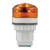 Buzzer perçage Ø30mm P40 A LED ORANGE 85dB V12/24DAC IP65 Ø41mm GRIS
